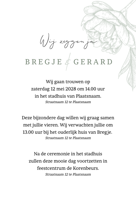 Kaart binnenkant