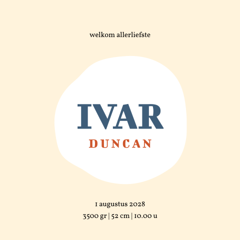 Kaart binnenkant
