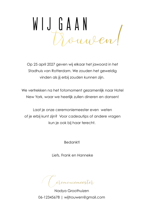 Kaart binnenkant