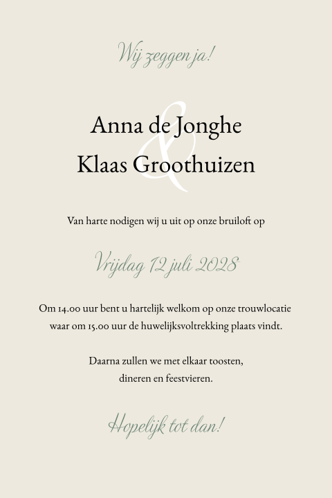 Kaart binnenkant