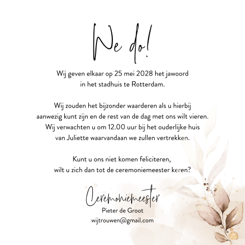 Kaart binnenkant