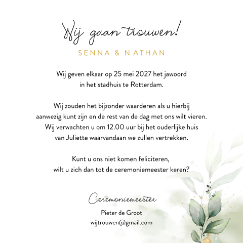 Kaart binnenkant