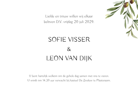 Kaart binnenkant