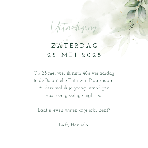 Kaart binnenkant