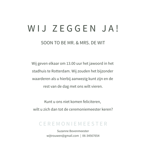 Kaart binnenkant
