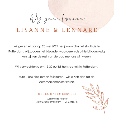 Kaart binnenkant