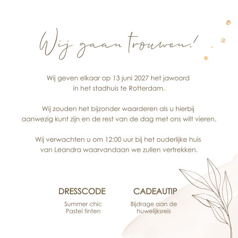Kaart binnenkant