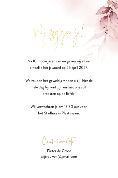 Kaart binnenkant