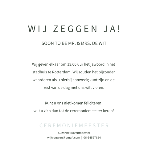 Kaart binnenkant
