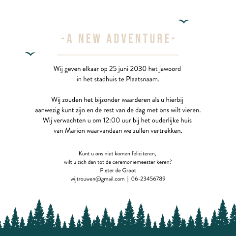 Kaart binnenkant