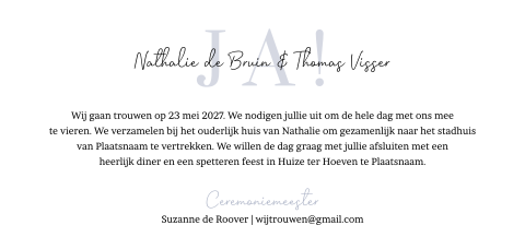 Kaart binnenkant