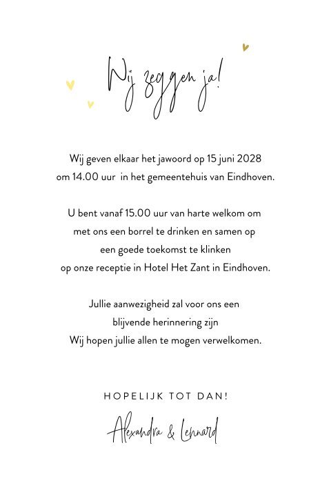 Kaart binnenkant
