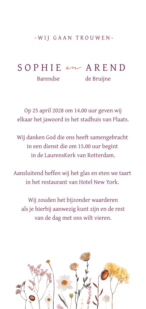 Kaart binnenkant