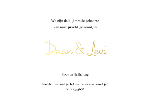 Kaart binnenkant