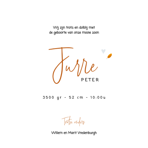 Kaart binnenkant