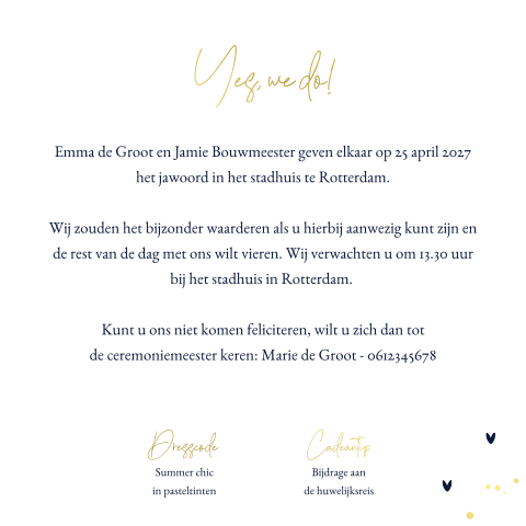 Kaart binnenkant