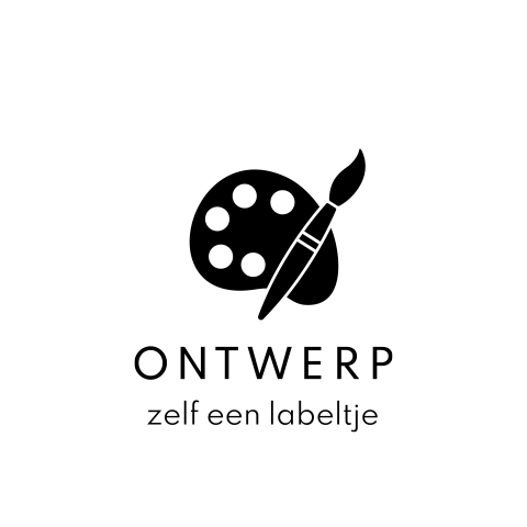 Labeltje rond zelf maken