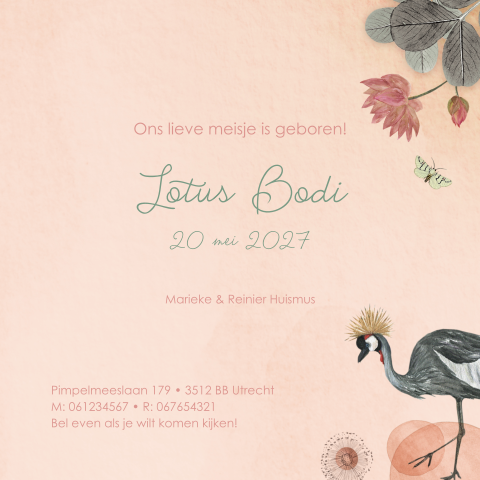 Kaart binnenkant