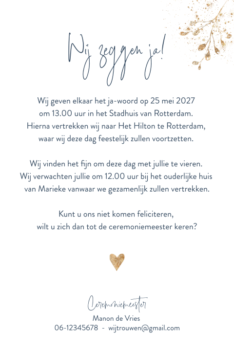 Kaart binnenkant