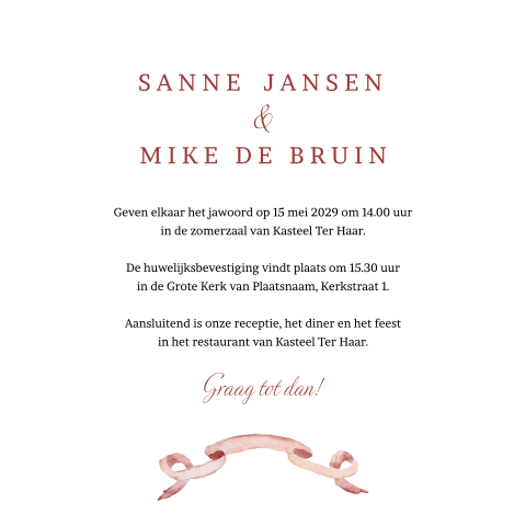 Kaart binnenkant