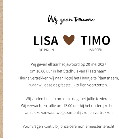 Kaart binnenkant