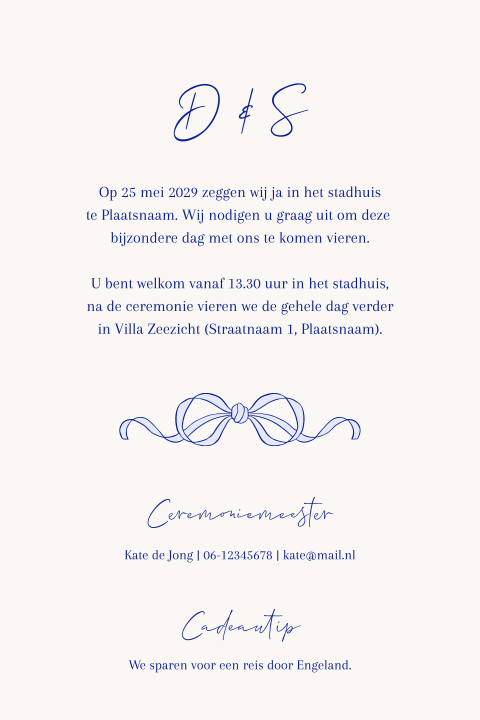 Kaart binnenkant