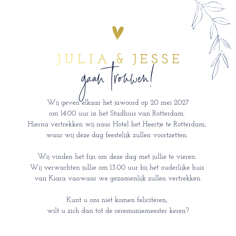 Kaart binnenkant
