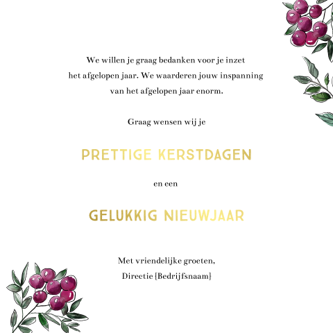 Kaart binnenkant