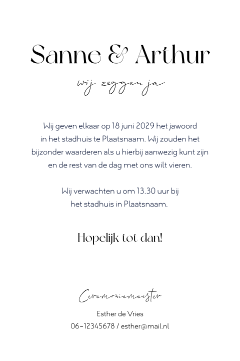 Kaart binnenkant