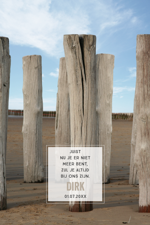 Uitnodiging herdenking thema zee