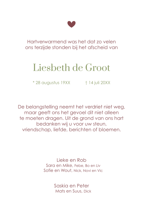 Kaart binnenkant
