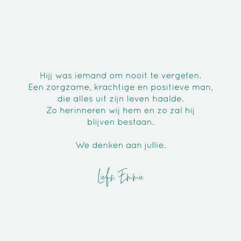 Kaart binnenkant