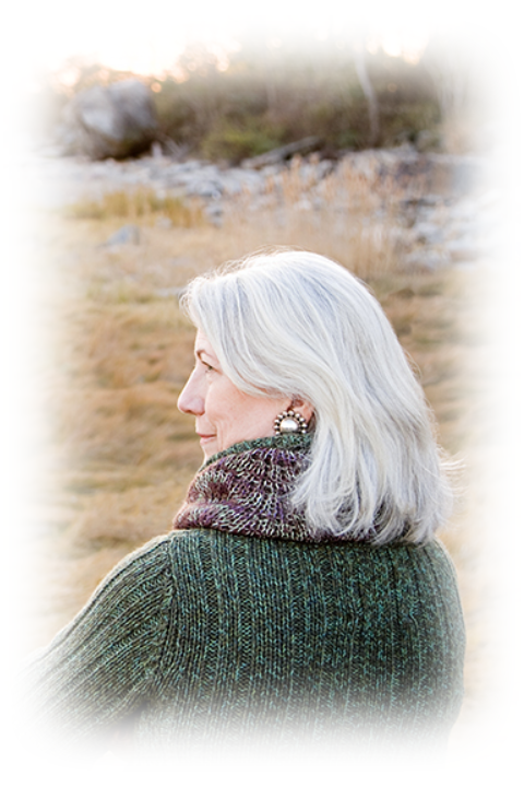 Bedankkaartje rouw met foto vervaagd en kersttakje