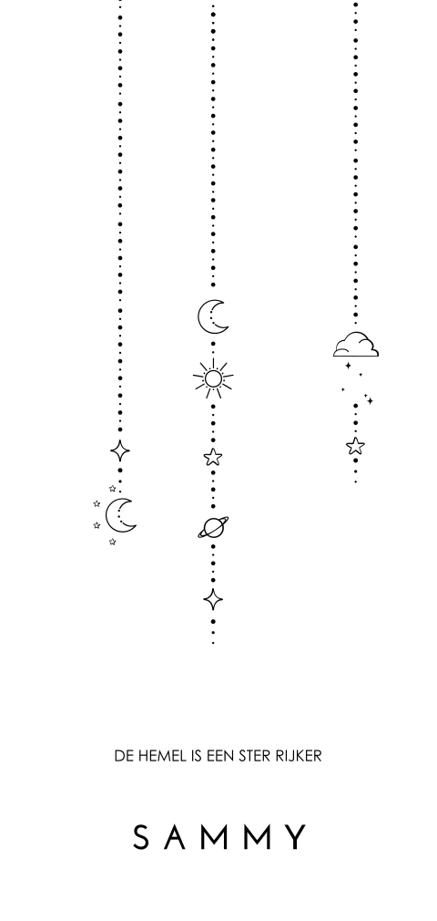 Rouwkaart illustraties