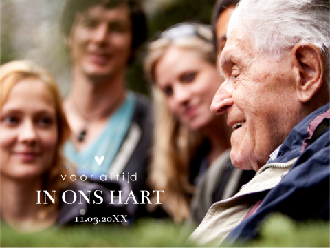 Familieposter als aandenken - Poster met foto maken online