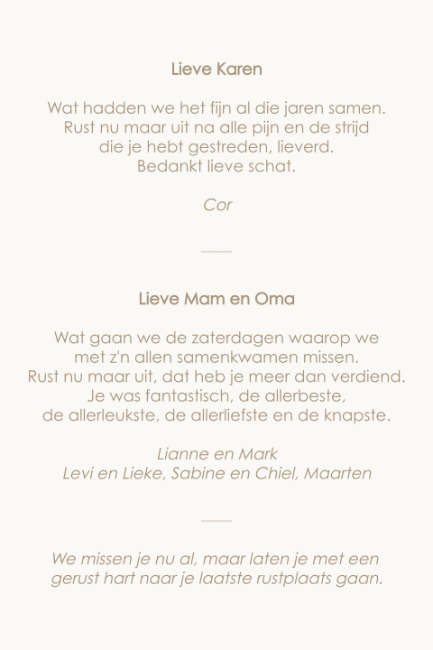 Kaart binnenkant