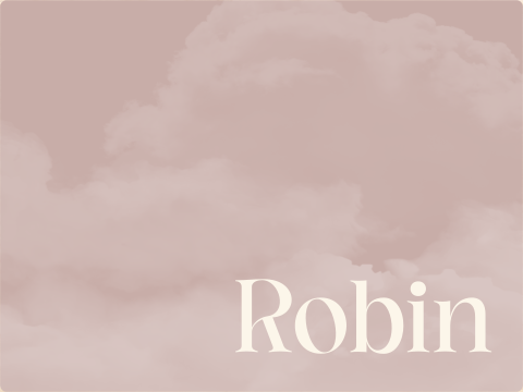 Houten herinneringskist overlijden in oudroze met naam baby