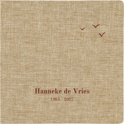 Gastenboek Linnen - vogels
