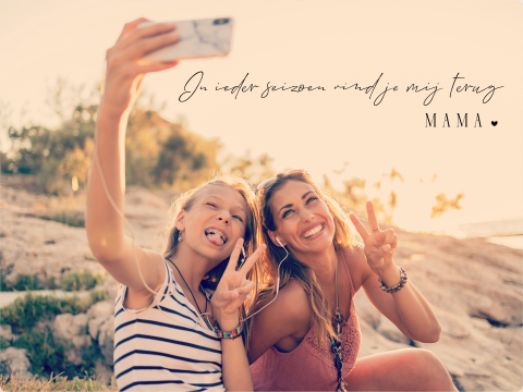 Memorybox met foto - herinneringen van mama voor haar kind