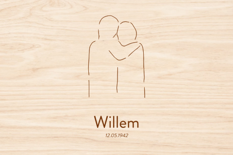 Memorybox lijntekening