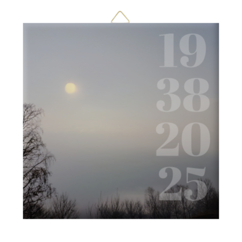 Tegeltje memories geboorte en sterfdag