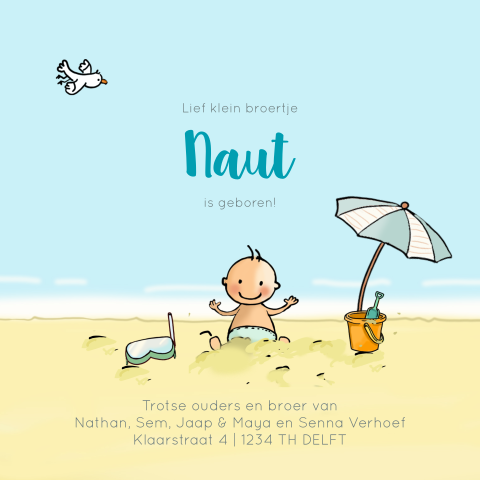 Kaart binnenkant