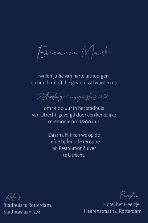 Kaart binnenkant