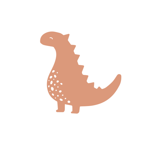 Sluitzegel dino koperlook