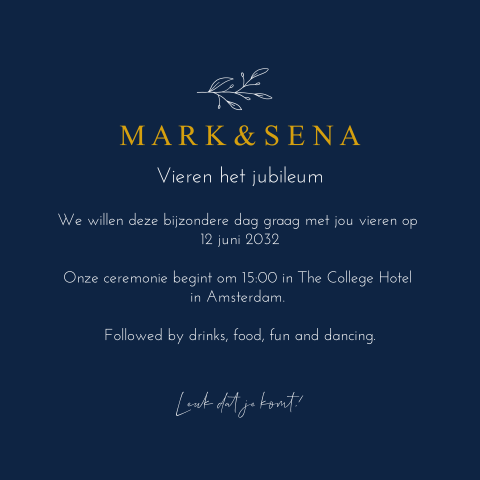 Kaart binnenkant