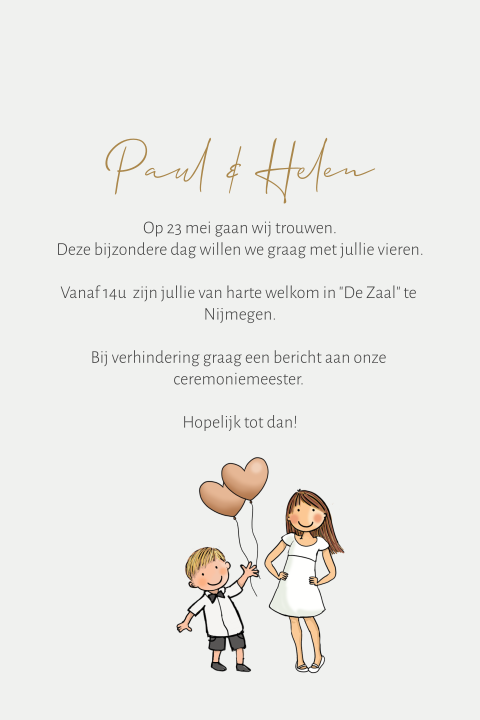 Kaart binnenkant