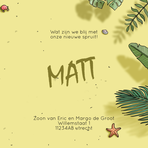 Kaart binnenkant