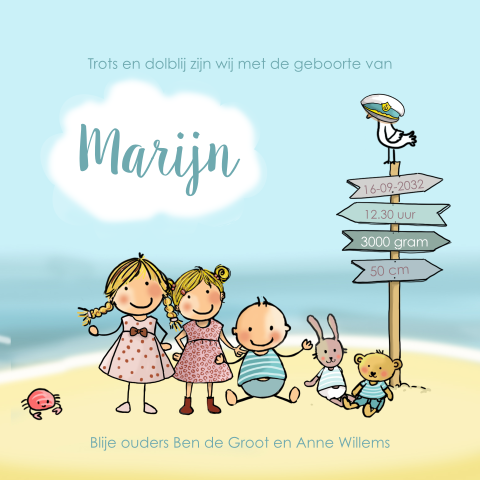 Kaart binnenkant