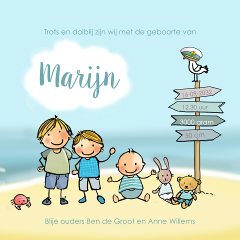 Kaart binnenkant