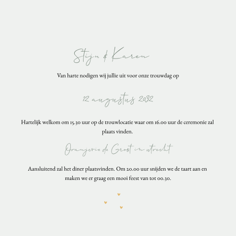 Kaart binnenkant